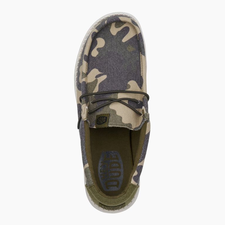 Sneakers Wally Washed Camo